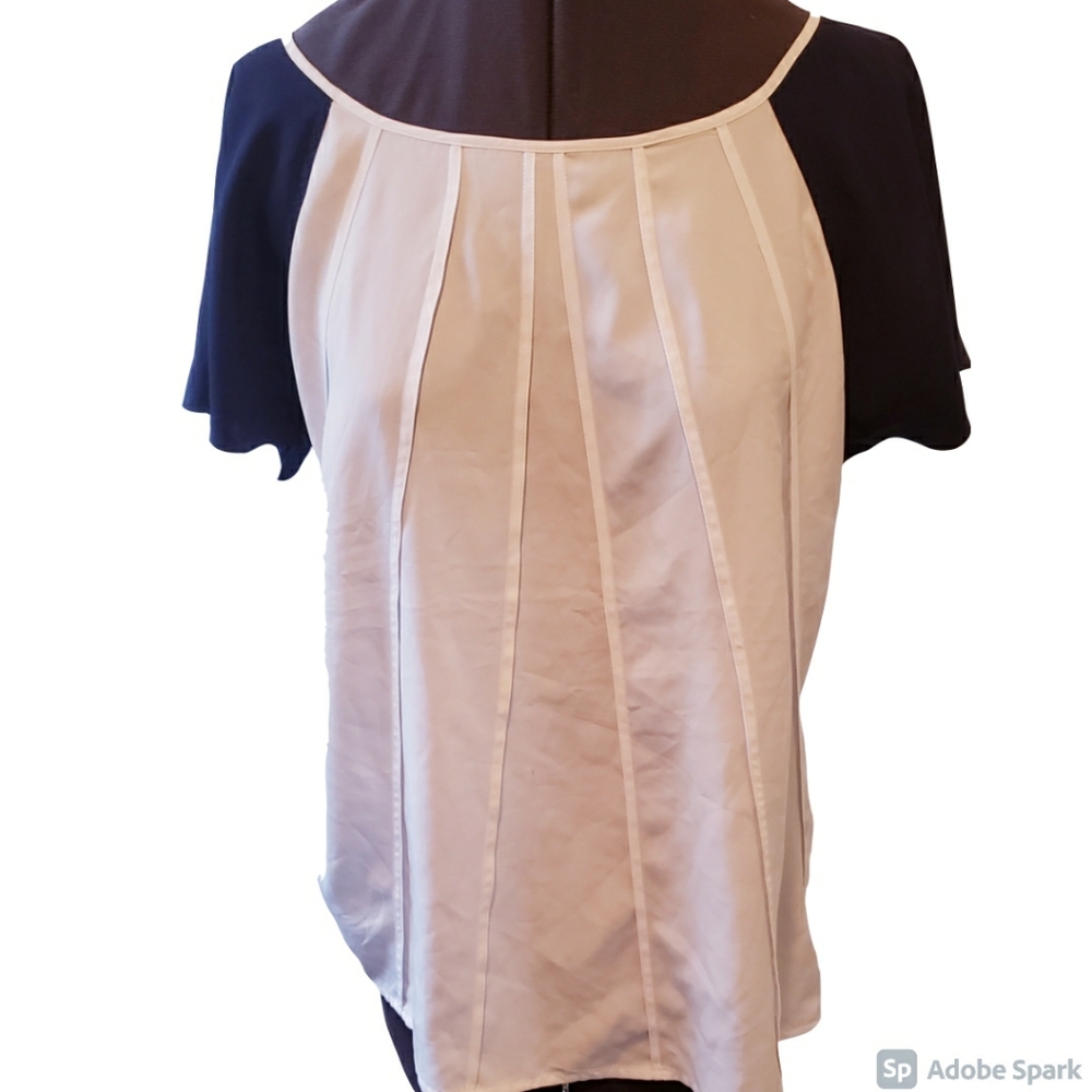 Vince Camuto Color Block Top
